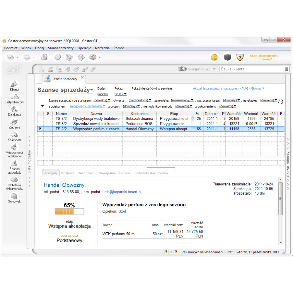 Gestor GT – Profesjonalny System CRM do zarządzania relacjami z klientami