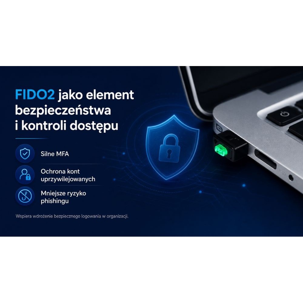 HyperFIDO PRO Mini – klucz bezpieczeństwa FIDO2 USB-A | Fiskasa.pl