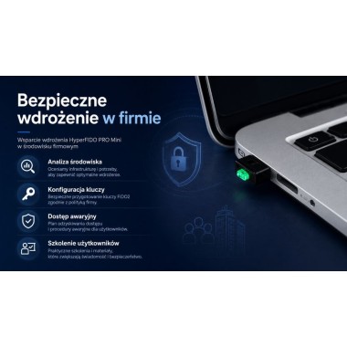 HyperFIDO PRO Mini – klucz bezpieczeństwa FIDO2 USB-A | Fiskasa.pl