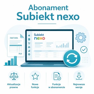 Abonament Subiekt nexo – 1 rok do 3 stanowisk | Fiskasa.pl