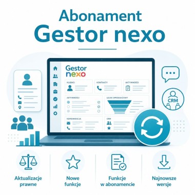 Abonament Gestor nexo – 1 rok do 3 stanowisk | Fiskasa.pl