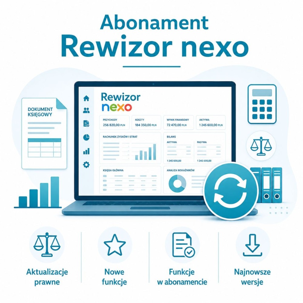 Abonament Rewizor nexo – 1 rok do 3 stanowisk | Fiskasa.pl