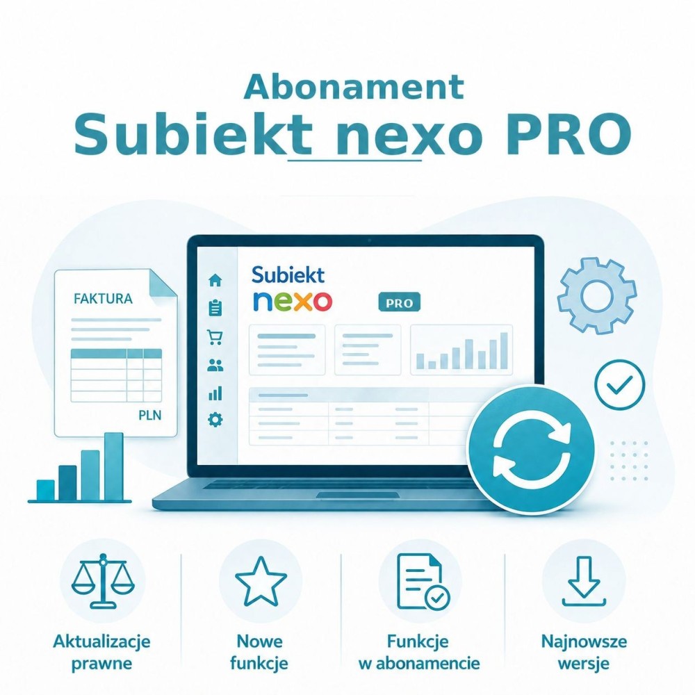 Abonament Subiekt nexo PRO – 1 rok do 3 stanowisk | Fiskasa.pl