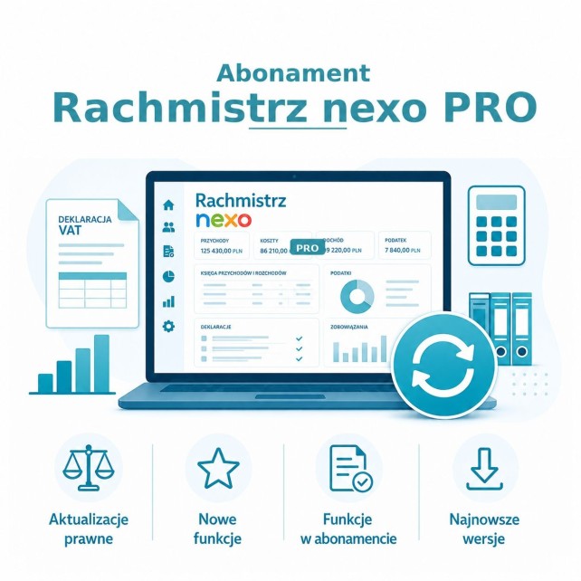 Abonament Rachmistrz nexo PRO – 1 rok do 3 stanowisk | Fiskasa.pl