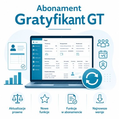 Abonament Gratyfikant GT – 1 rok do 30 pracowników | Fiskasa.pl