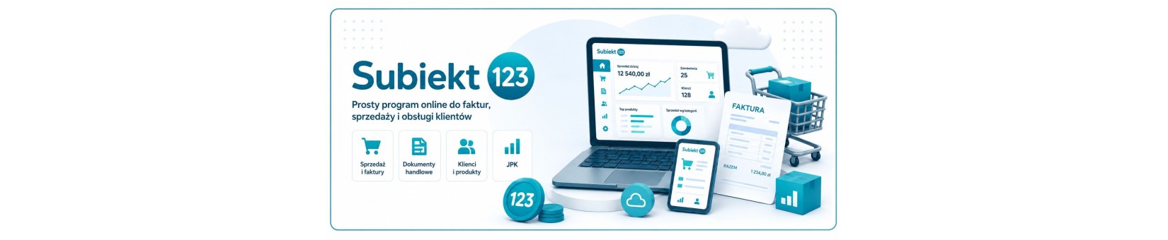 Subiekt 123 – program online do faktur i sprzedaży | Fiskasa.pl